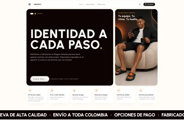 Imagen vista previa de Tienda online GRIZZLY Chanclas Imagen de Tienda online GRIZZLY Chanclas
